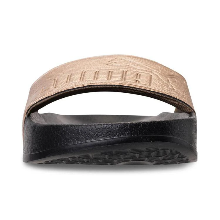 商品Puma|Women's Leadcat Leather Slide Sandals from Finish Line,价格¥149,第3张图片详细描述