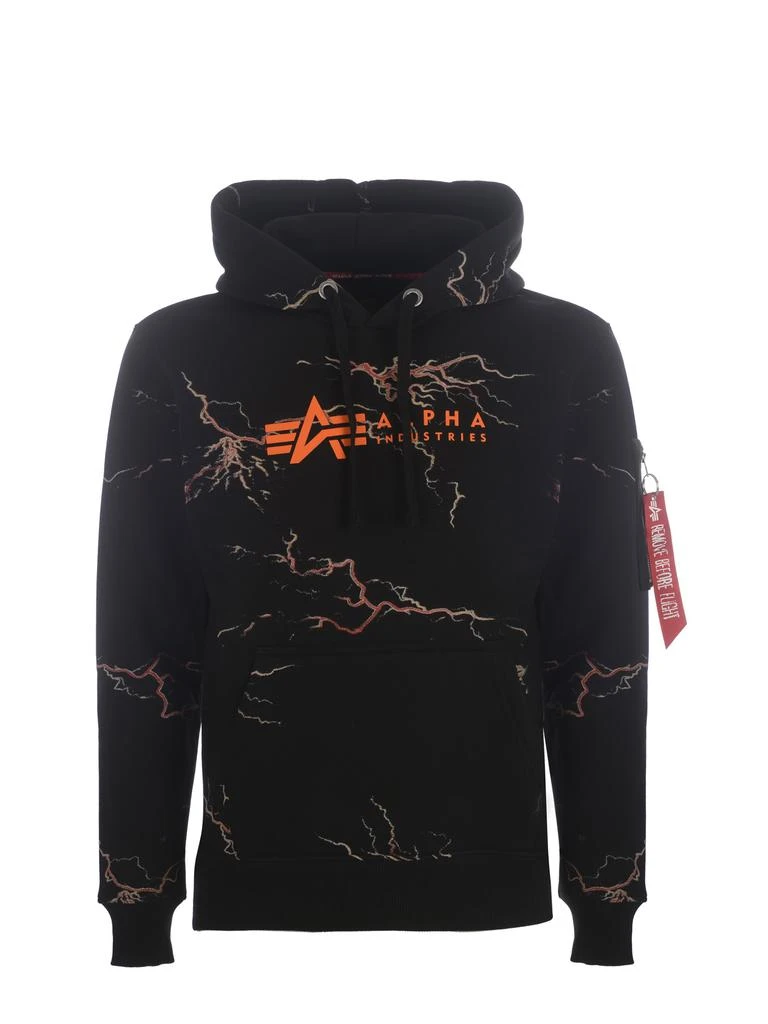 商品Alpha Industries|Hooded Sweatshirt  In Cotton,价格¥909,第1张图片