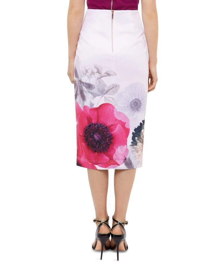 商品Ted Baker London|Geemey Neon Poppy Pencil Skirt,价格¥718,第2张图片详细描述