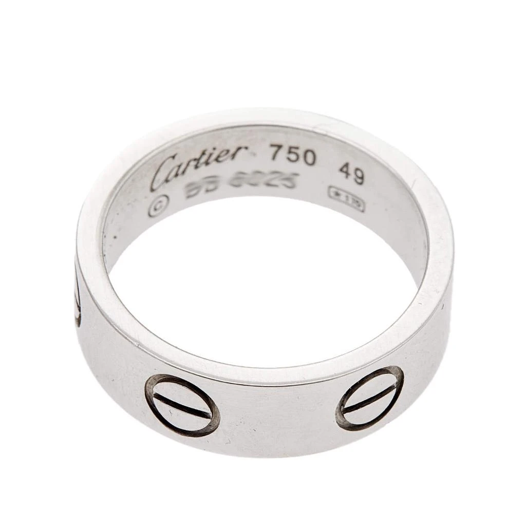 Cartier Love 18K White Gold Ring EU 49 商品