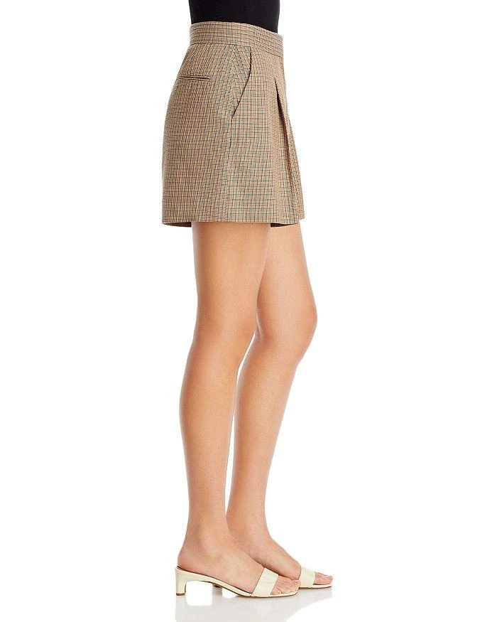 商品VANESSA BRUNO|Valentina Pleated Plaid Shorts,价格¥660,第3张图片详细描述