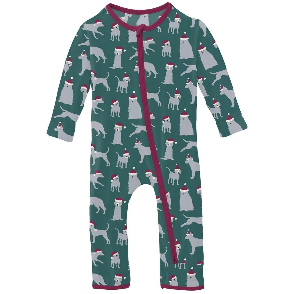 商品KicKee Pants|Print Coverall with Two-Way Zipper (Infant),价格¥240,第1张图片