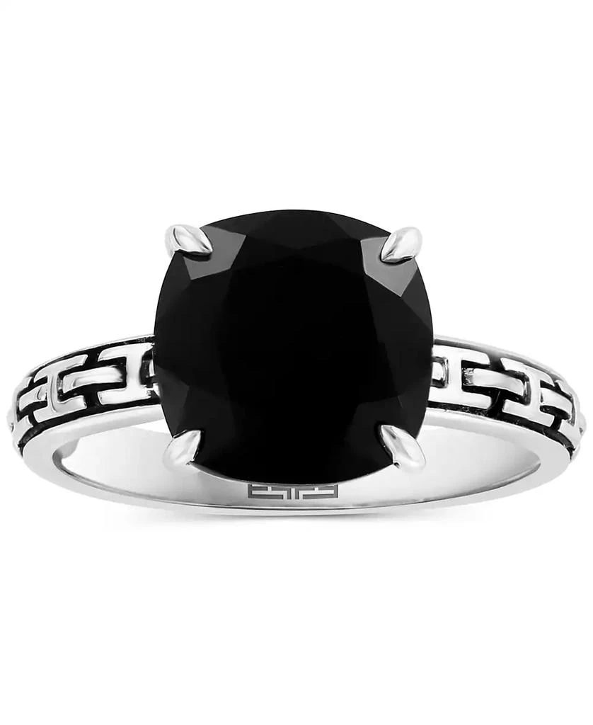 商品Effy|EFFY® Onyx Ring in Sterling Silver,价格¥916,第3张图片详细描述