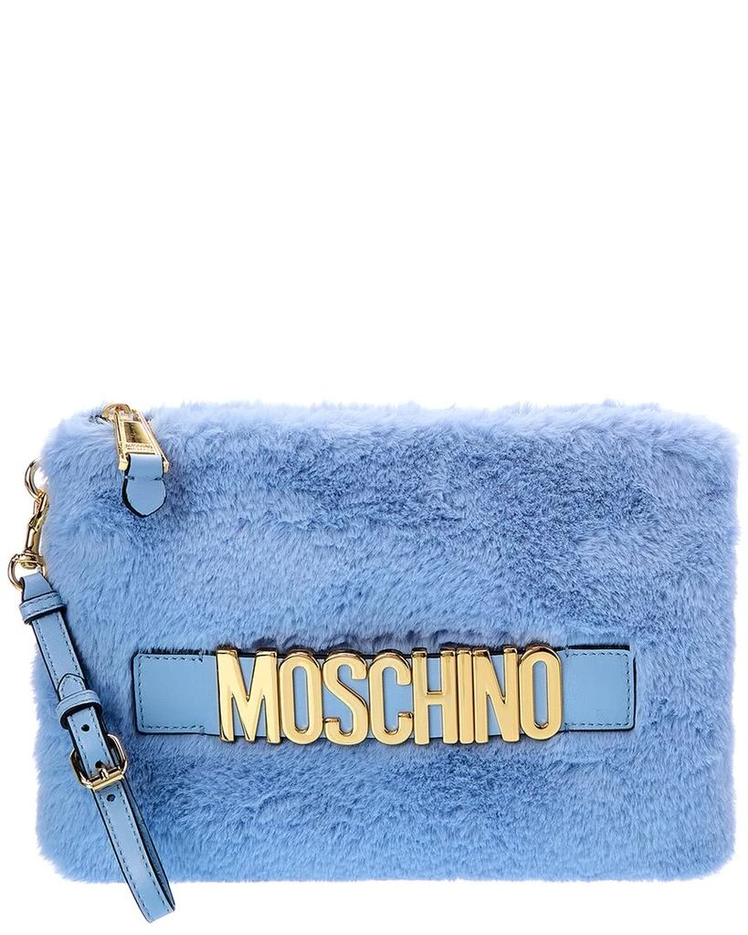 商品Moschino|Moschino Logo Lettering Pouch,价格¥2831,第1张图片