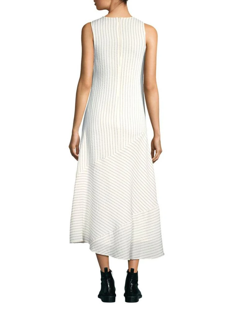 商品Ganni|Wilkie Striped Seersucker Dress,价格¥1525,第2张图片详细描述