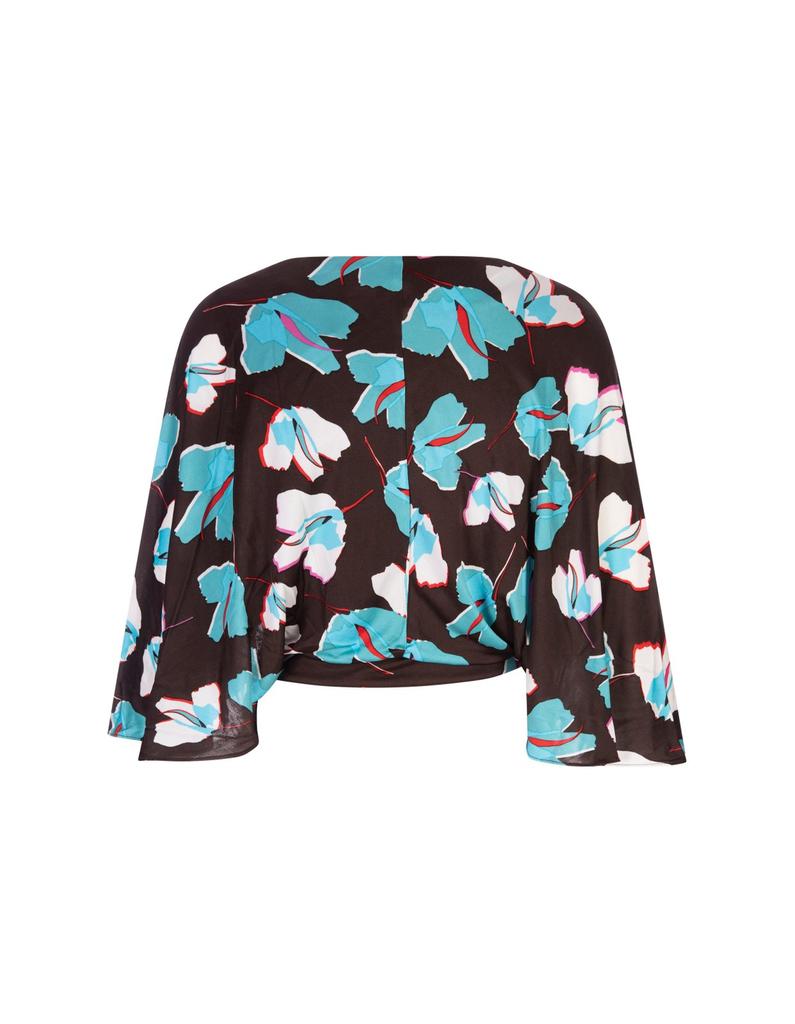 Diane von Furstenberg Cropped Fran Top商品第2张图片规格展示