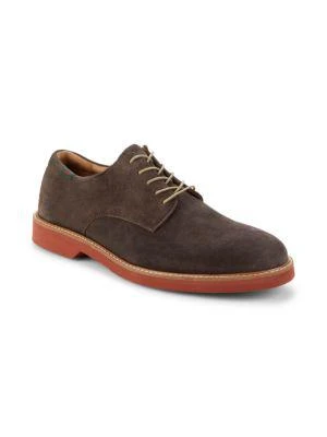 商品G.H. Bass|Pasadena Suede Derby Shoes,价格¥636,第2张图片详细描述