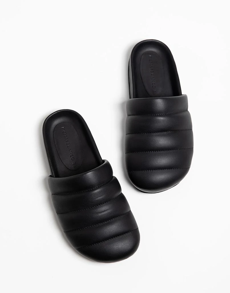 商品Madewell|HUMA BLANCO Leather Flor Slipper Slides,价格¥952,第1张图片