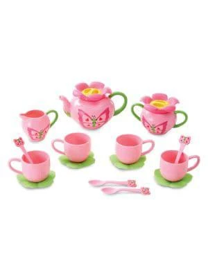 商品Melissa & Doug|Sunny Patch Bella Butterfly Tea Set,价格¥119,第3张图片详细描述
