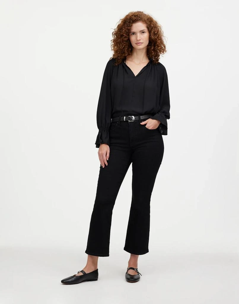 商品Madewell|Curvy Kick Out Crop Jean,价格¥623,第1张图片
