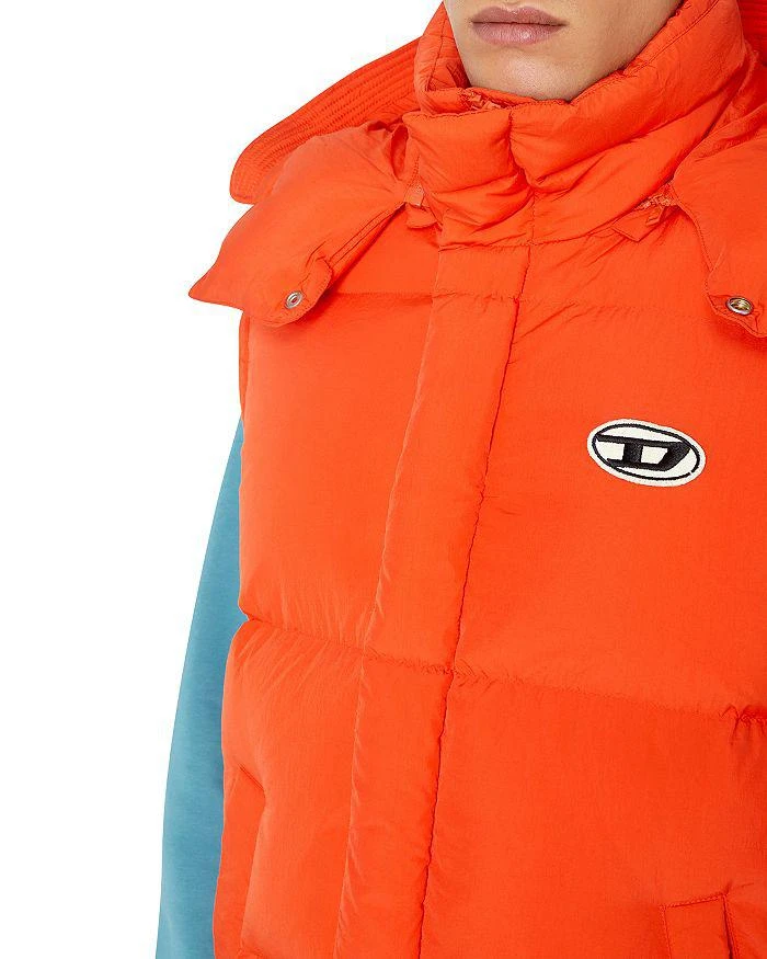 商品Diesel|Unisex Rolf Hooded Puffer Vest,价格¥1185,第5张图片详细描述