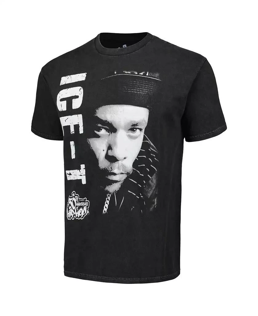 商品Philcos|Men's Black 50th Anniversary of Hip Hop Ice-T Washed Graphic T-shirt,价格¥210,第2张图片详细描述
