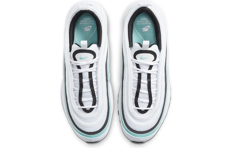 商品[国内直发] NIKE|Air Max 97 Aurora Green复古 3M反光减震防滑 低帮 休闲跑步鞋 女款 蒂芙尼绿,价格¥1460,第6张图片详细描述