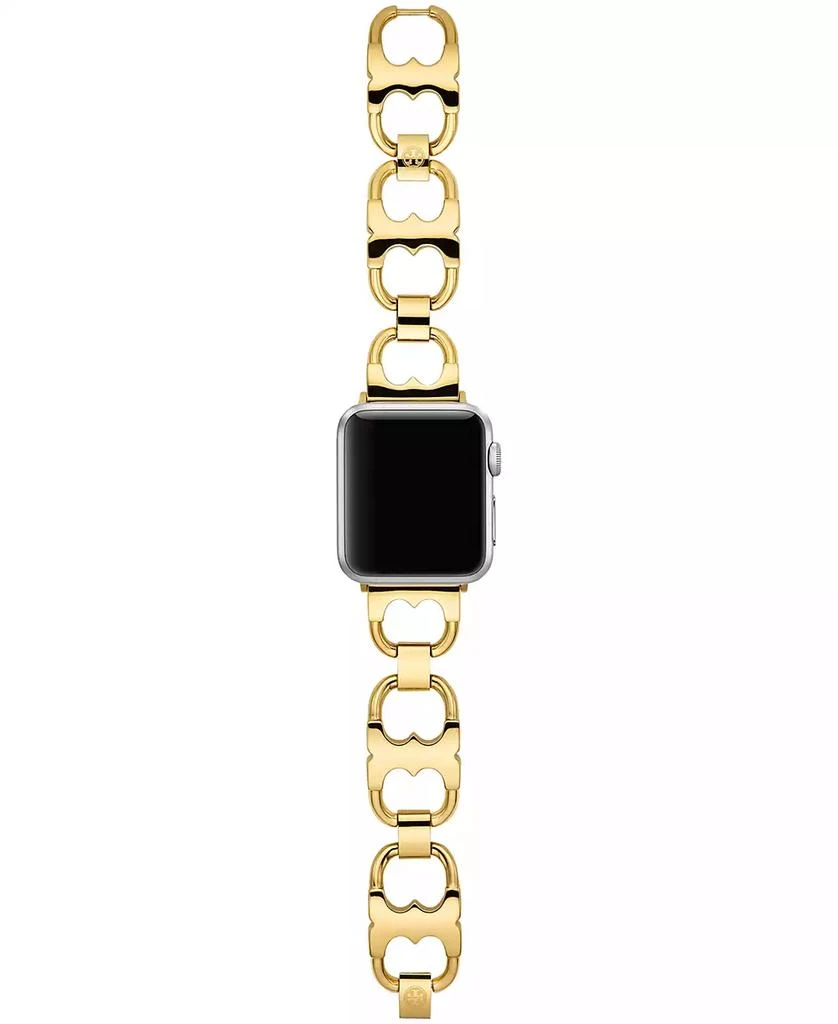 商品Tory Burch|Gold-Tone Stainless Steel Gemini Link Bracelet For Apple Watch® 38mm/40mm,价格¥822,第2张图片详细描述