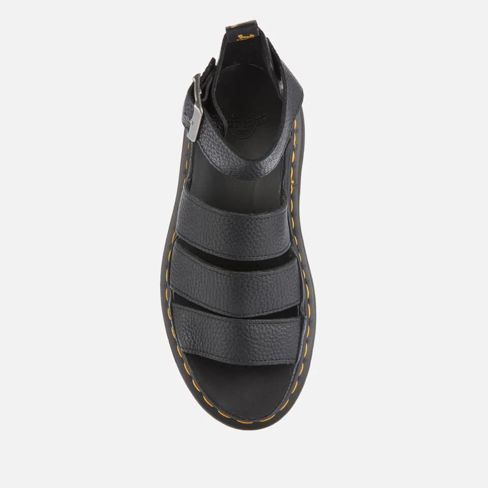 商品Dr. Martens|DR. MARTENS WOMEN'S CLARISSA II QUAD LEATHER SANDALS - BLACK,价格¥1458,第3张图片详细描述