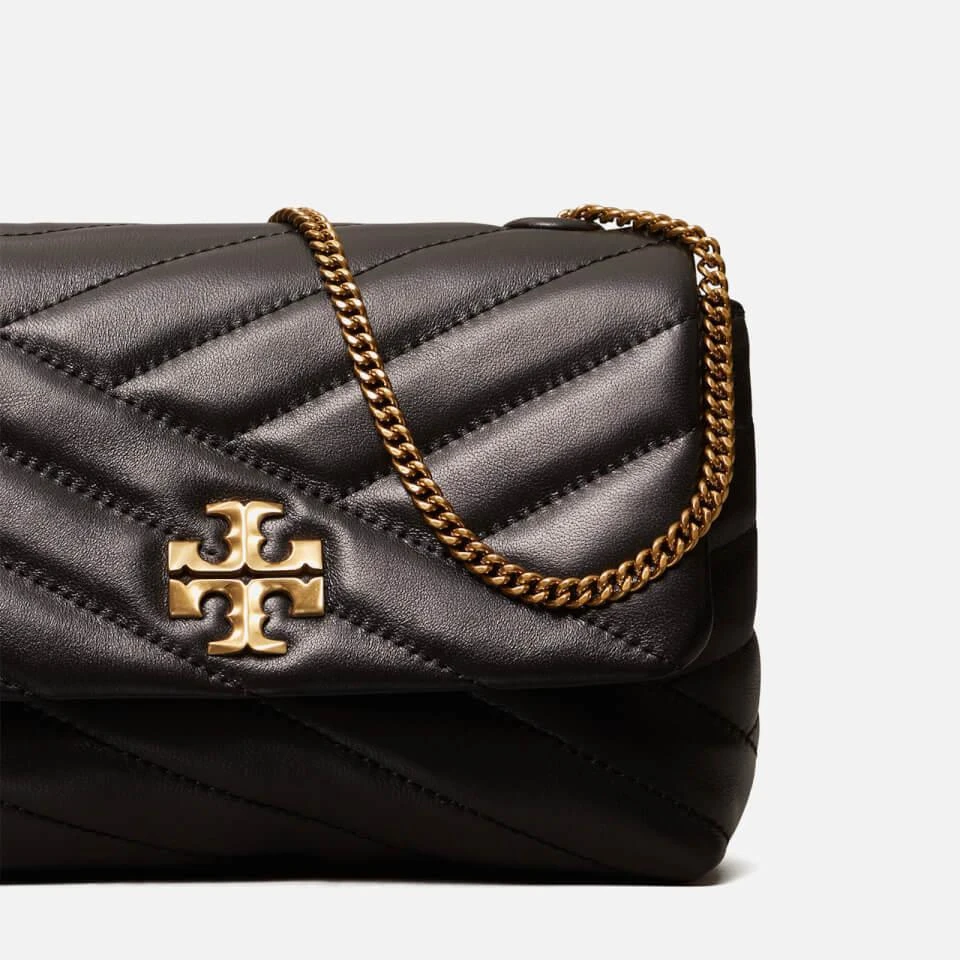 商品Tory Burch|Tory Burch Women's Kira Chevron Mini Bag - Black,价格¥2639,第3张图片详细描述