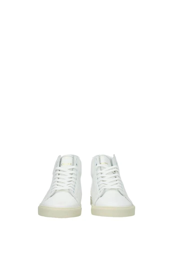 商品Celine|Sneakers triomphe Leather White,价格¥1814,第3张图片详细描述