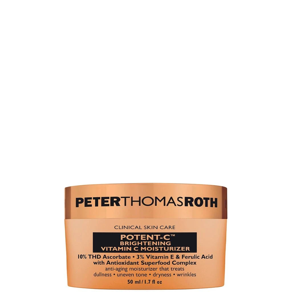 商品Peter Thomas Roth|Peter Thomas Roth Potent-C Brightening Vitamin C Moisturiser 50ml,价格¥602,第1张图片