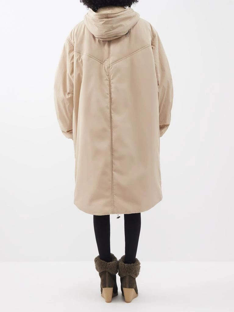 商品Isabel Marant Étoile|Dacayo cotton-blend long parka,价格¥3701,第5张图片详细描述