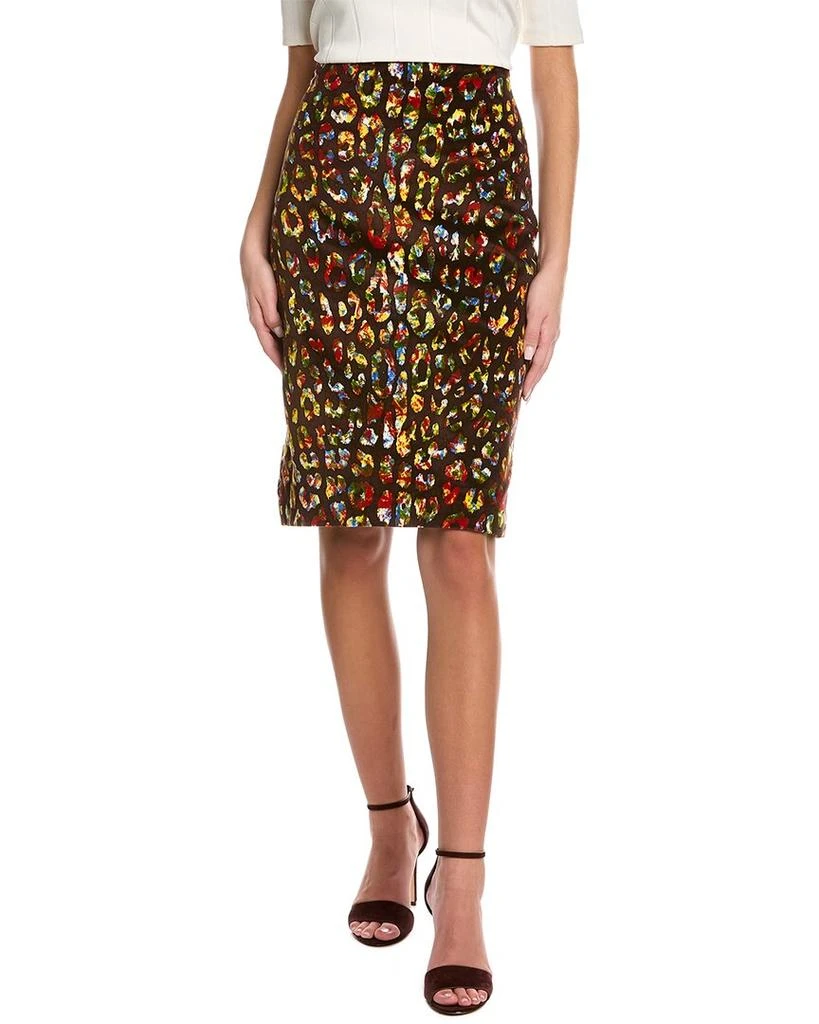 商品SAMANTHA SUNG|Samantha Sung Chloe Wool & Silk-Blend Pencil Skirt,价格¥1136,第1张图片