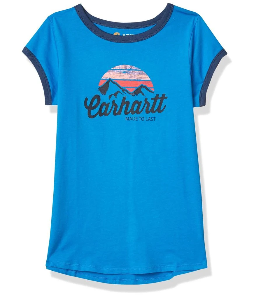 商品Carhartt|Girls' Short Sleeve Ringer Tee T-Shirt,价格¥91,第1张图片