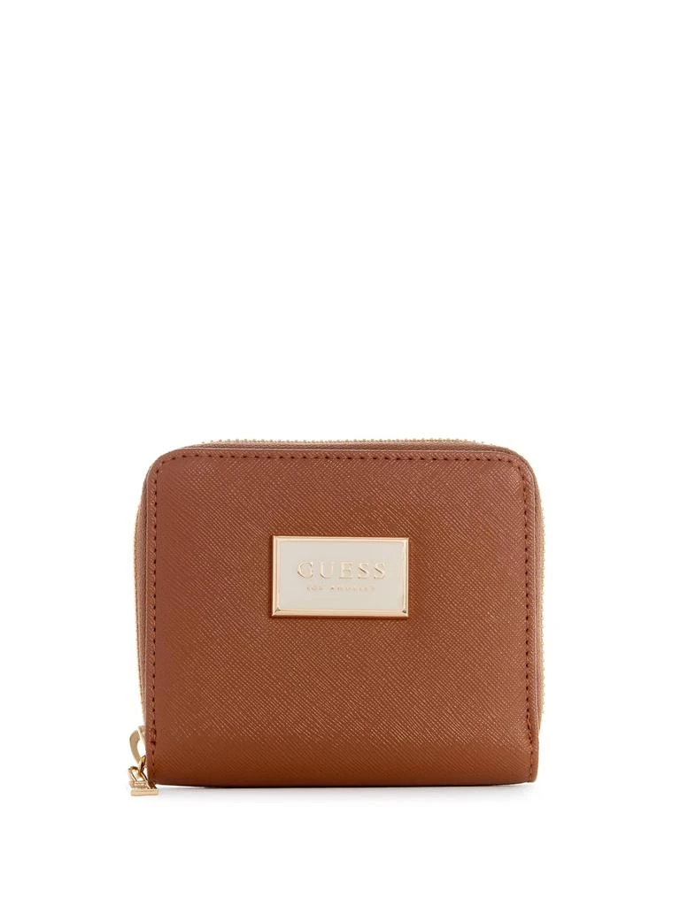 商品Guess Factory|Abree Small Zip-Around Wallet,价格¥184,第4张图片详细描述