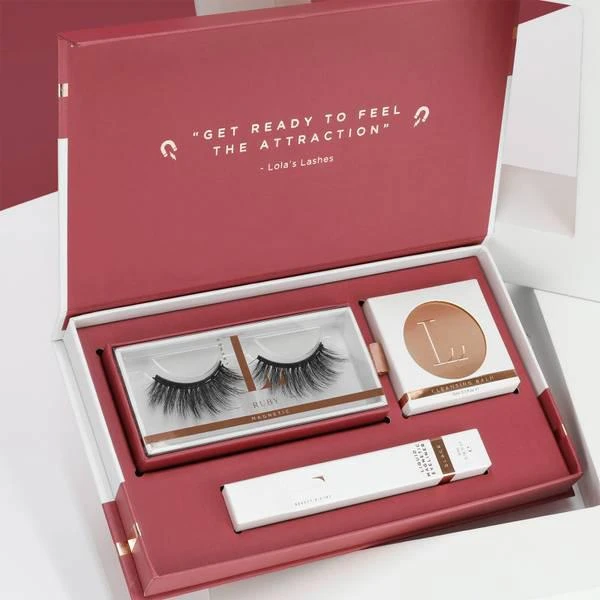 商品Lookfantastic|Lola's Lashes Ruby Magnetic Eyelash Kit - Black Eyeliner,价格¥392,第2张图片详细描述
