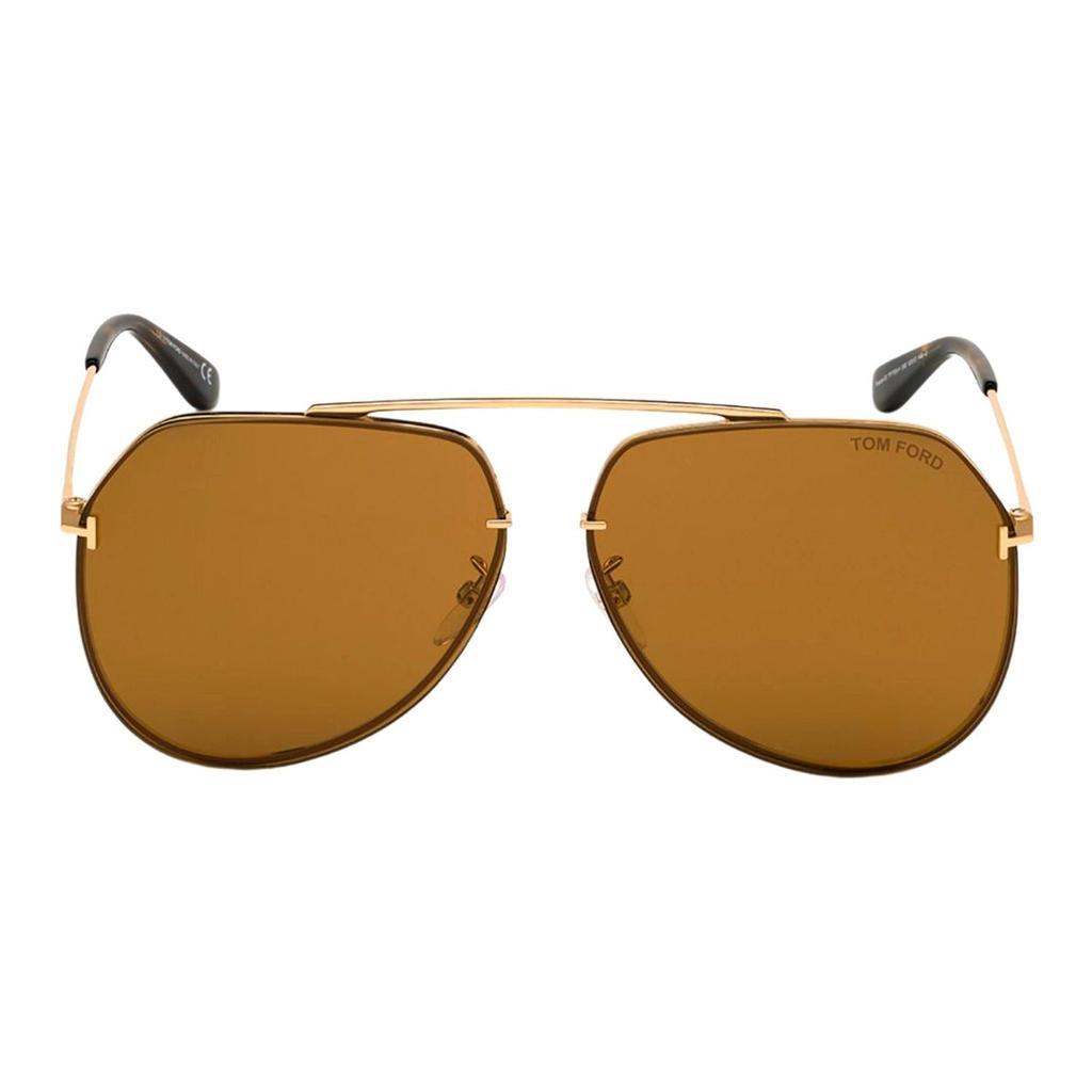 商品Tom Ford|Tom Ford  FT 0808 72G 64mm Womens Butterfly Sunglasses,价格¥1151,第1张图片
