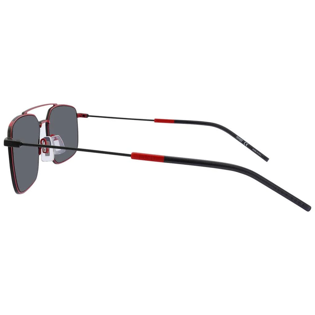 商品Hugo Boss|Hugo Boss Grey Navigator Men's Sunglasses HG 1119/S 0BLX/IR 58,价格¥298,第3张图片详细描述