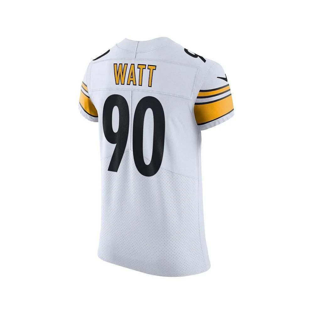 商品NIKE|Men's T.J. Watt White Pittsburgh Steelers Vapor Elite Player Jersey,价格¥2557,第4张图片详细描述