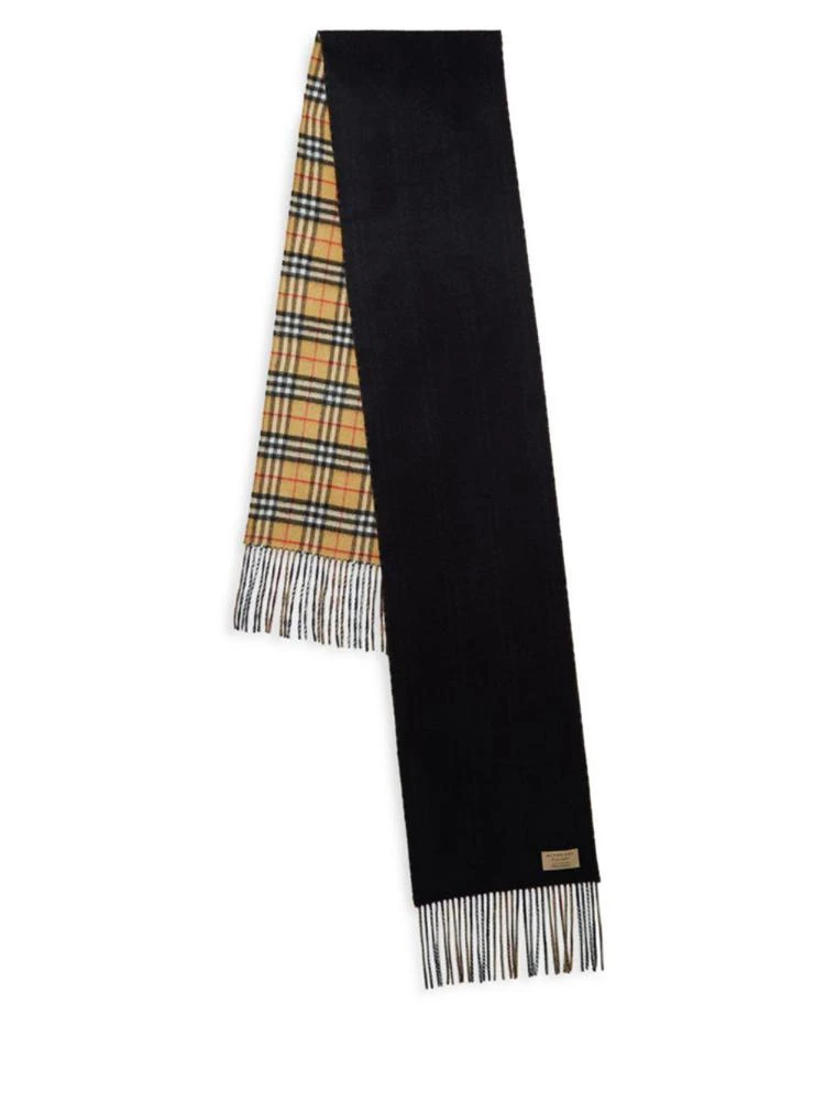 商品Burberry|双面羊绒围巾,价格¥5900,第2张图片详细描述