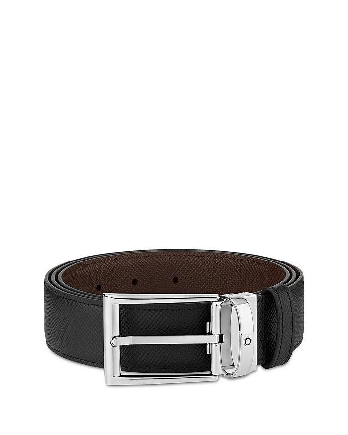 商品MontBlanc|Men's Contemporary Reversible Leather Belt,价格¥2673,第4张图片详细描述