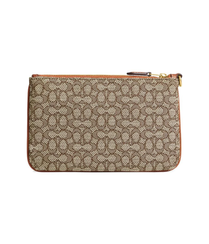 商品Coach|Mini Signature Jacquard Small Wristlet,价格¥561,第2张图片详细描述