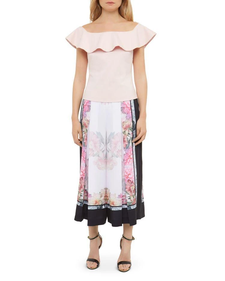 商品Ted Baker London|Perui Frill Detail Top,价格¥644,第3张图片详细描述