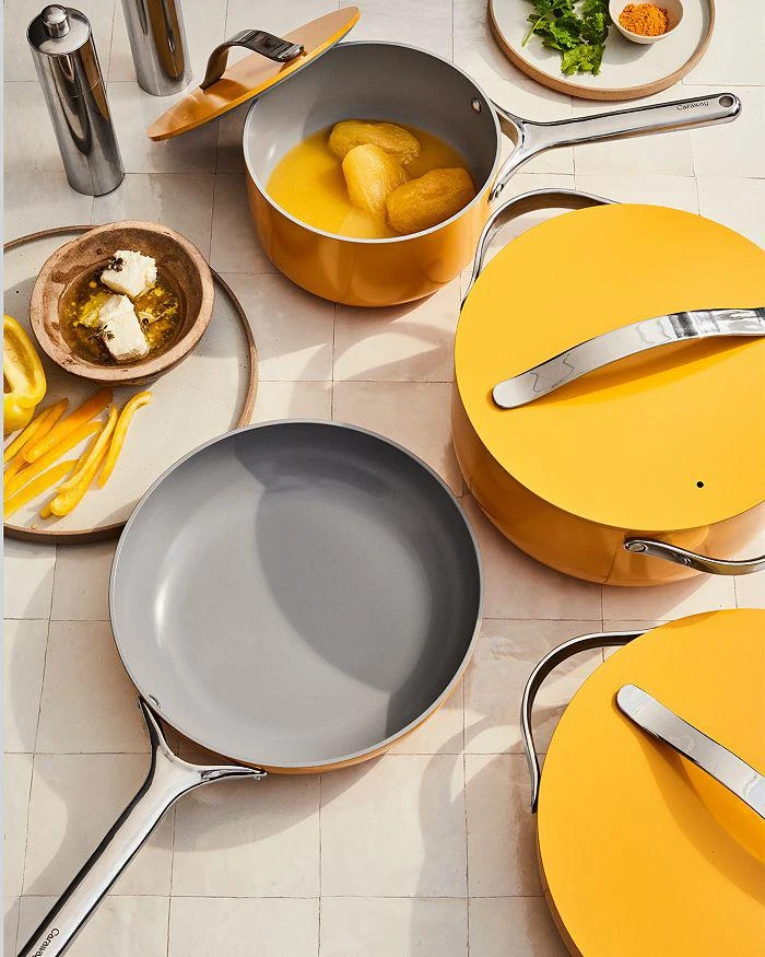 商品Caraway|Non-Toxic Ceramic Non-Stick Cookware 7-Piece Set,价格¥2948,第5张图片详细描述