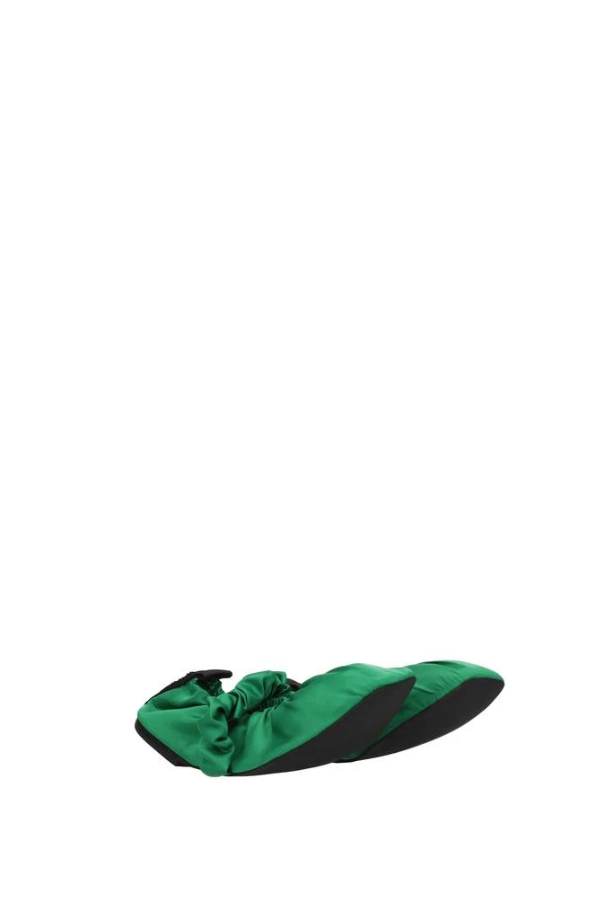 商品Ganni|Ballet flats Fabric Green Vivid Green,价格¥993,第2张图片详细描述