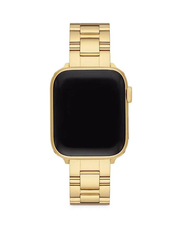 商品Michele|Apple Watch® Gold Tone Stainless Steel Interchangeable Bracelet, 38-45mm,价格¥6696,第1张图片