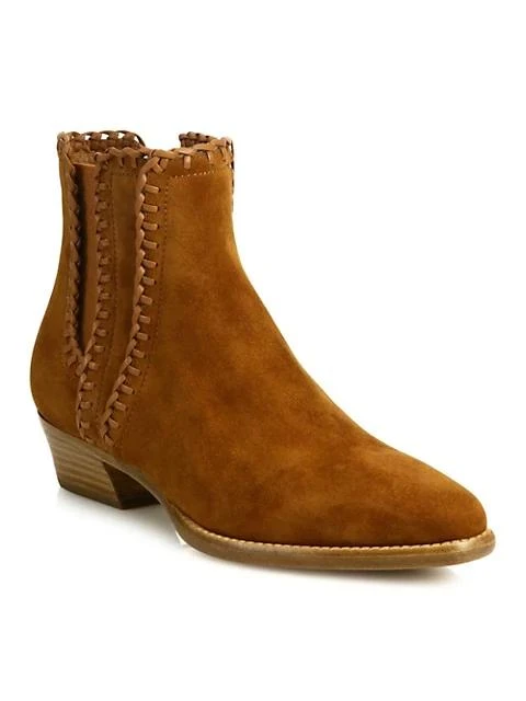 商品Michael Kors|Presley Whipstitch Suede Chelsea Boots,价格¥1238,第1张图片