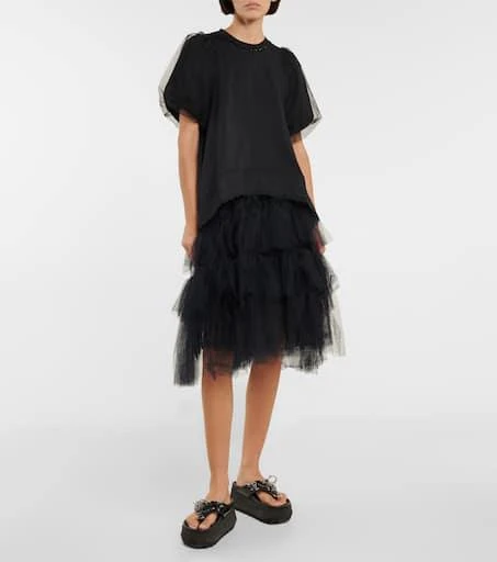 商品Simone Rocha|薄纱迷你半身裙,价格¥5774,第2张图片详细描述