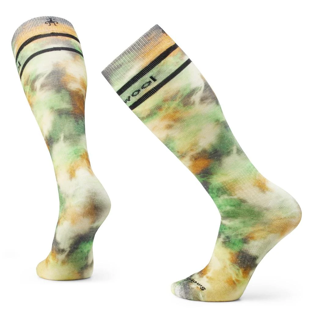 商品SmartWool|Ski Full Cushion Groovy Tie-Dye Print Over the Calf,价格¥211,第1张图片