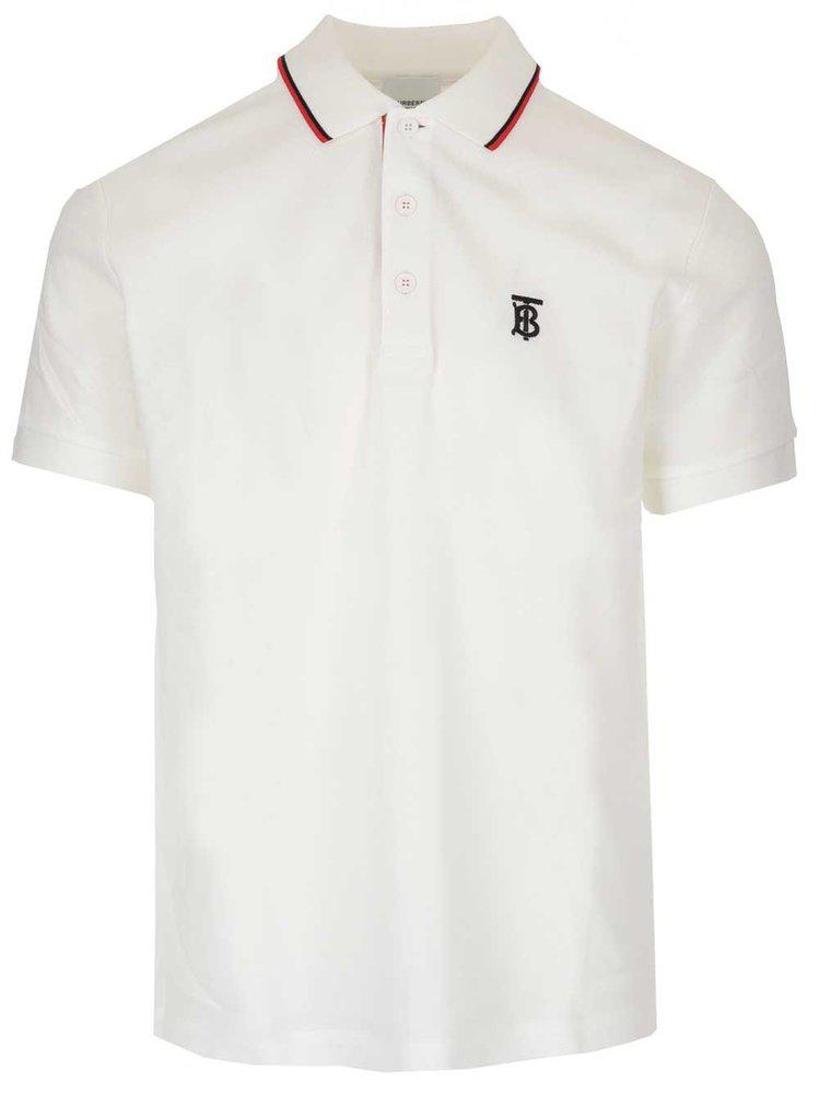 Burberry Embroidered Logo Polo Shirt商品第1张图片规格展示