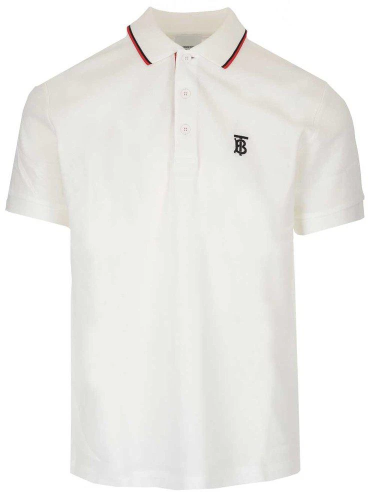 商品Burberry|Burberry Embroidered Logo Polo Shirt,价格¥2143,第1张图片