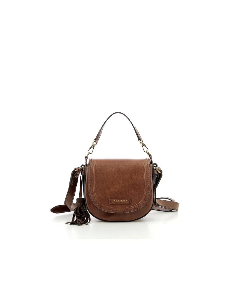 商品The Bridge|Brown Medium Pearl District Crossbody Bag,价格¥1637,第3张图片详细描述