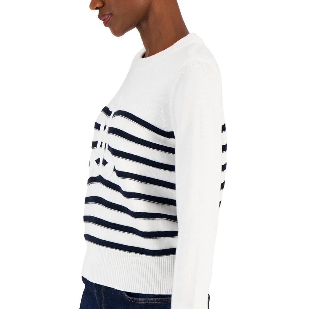 商品Tommy Hilfiger|Women's Cotton Anchor Sweater,价格¥357,第3张图片详细描述