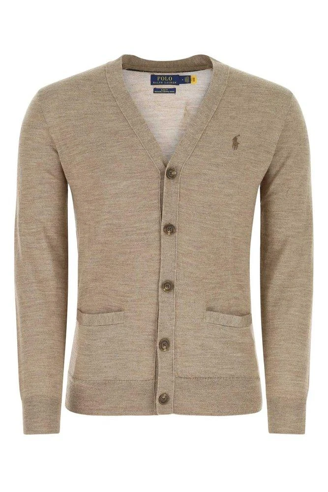商品Ralph Lauren|Polo Ralph Lauren V-Neck Knitted Cardigan,价格¥1581,第1张图片