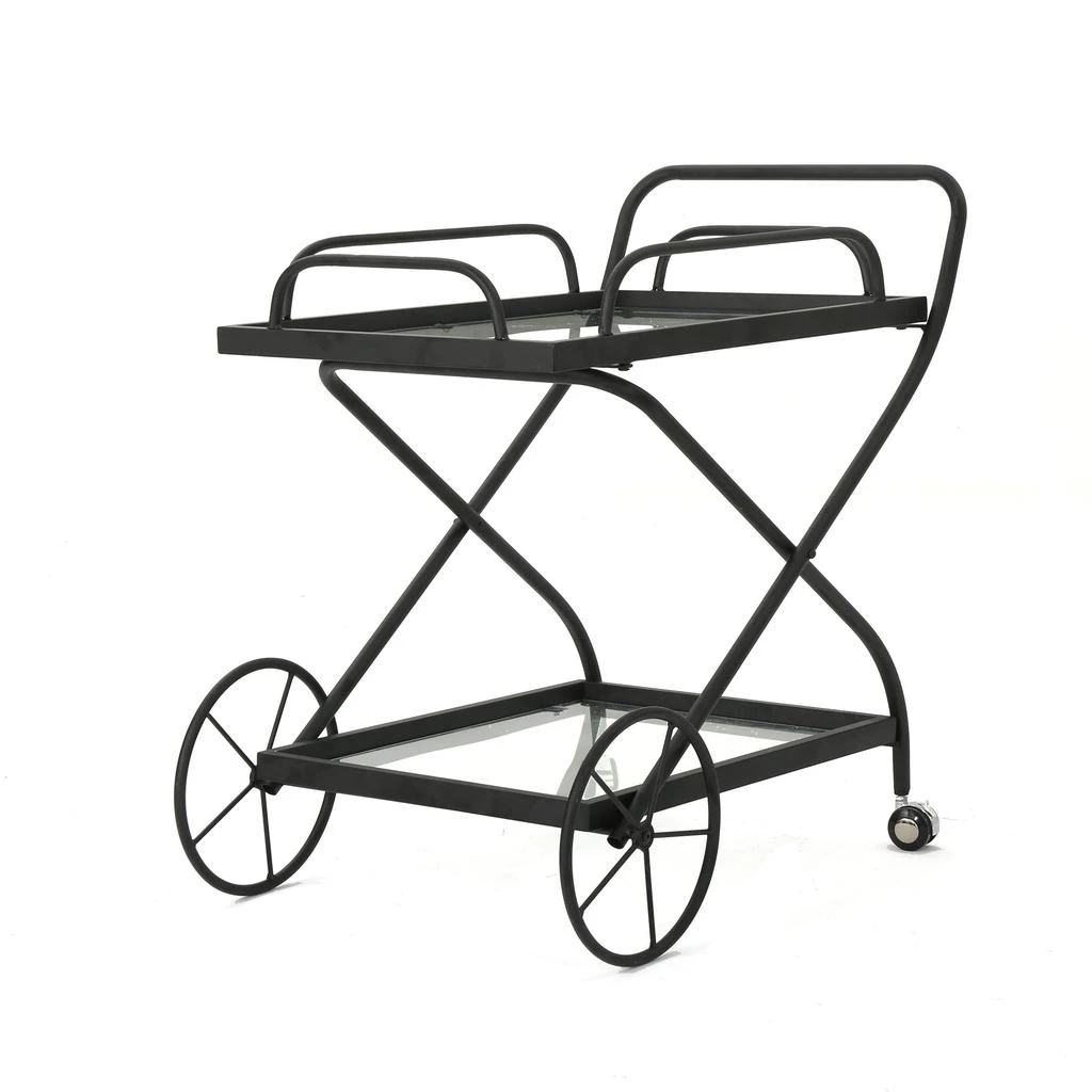 商品Streamdale Furniture|Streamdale Chic Mid-Century Bar Cart for Entertaining,价格¥2222,第3张图片详细描述