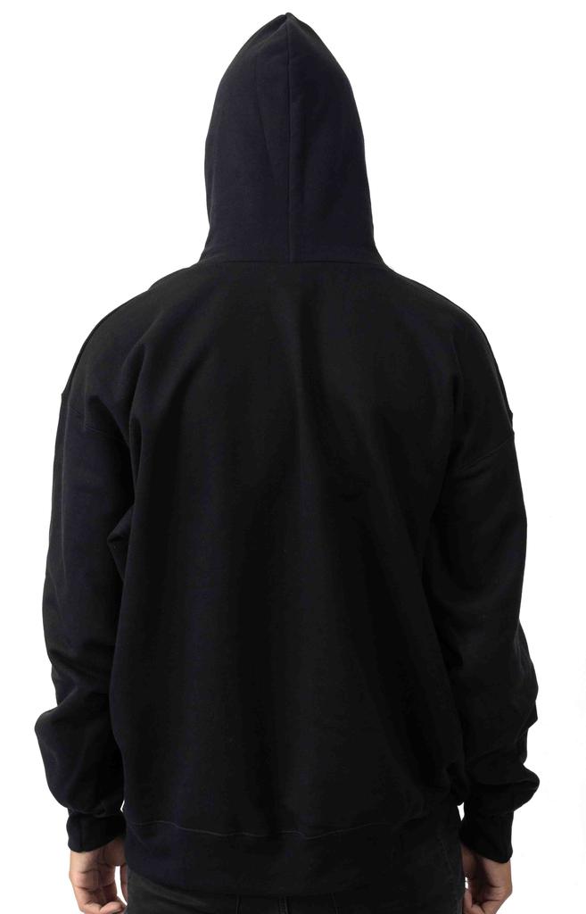 Flame Pullover Hoodie - Black商品第3张图片规格展示