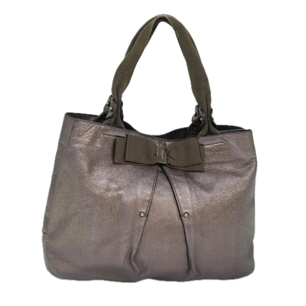 商品[二手商品] Salvatore Ferragamo|Vala  Leather Handbag (Pre-Owned),价格¥2893,第1张图片