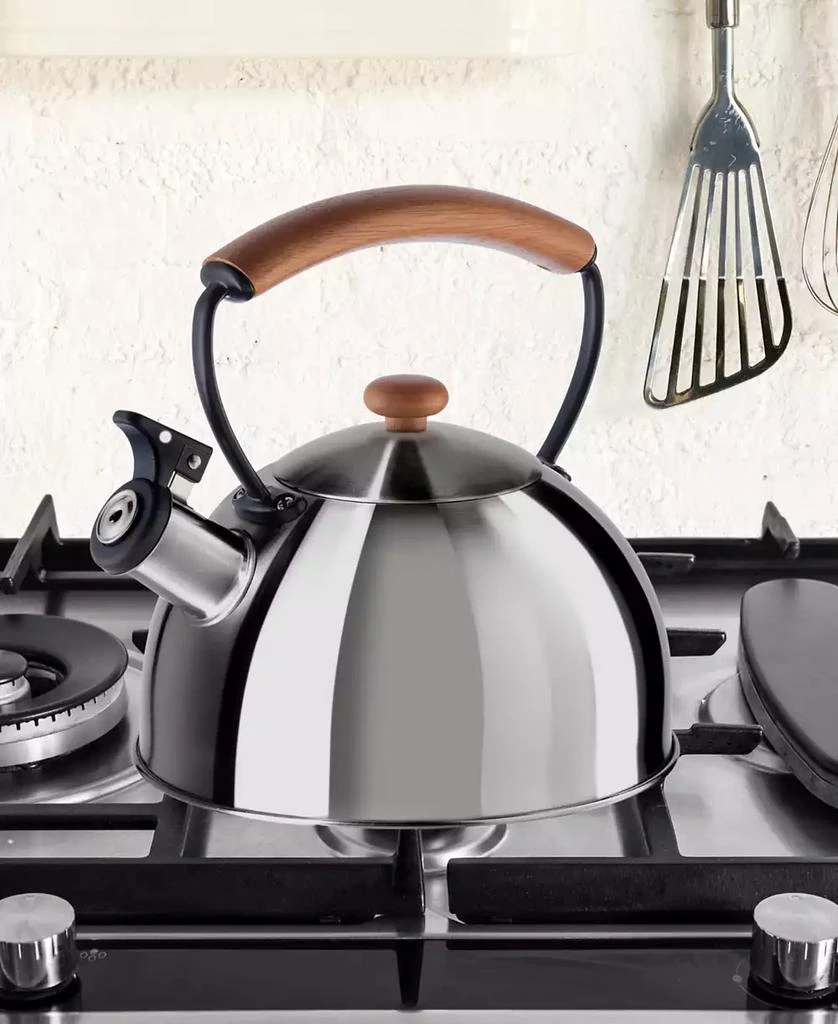 商品Oggi|2.5 Litre Whistling Tea Kettle with Wood Handle,价格¥263,第3张图片详细描述