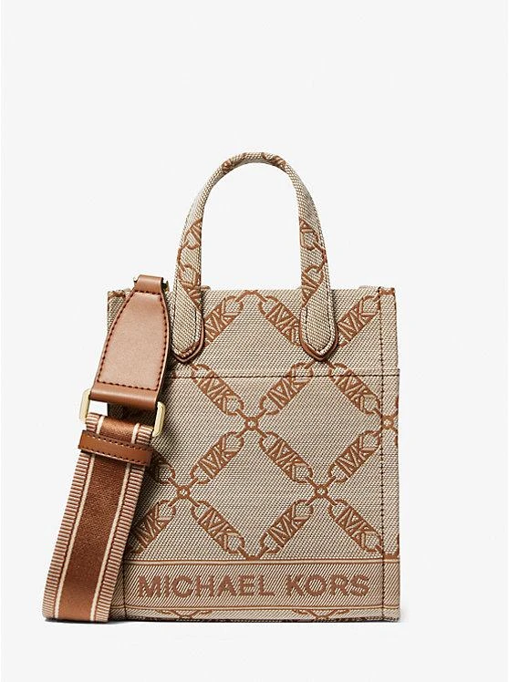 商品Michael Kors|Gigi Extra-Small Empire Logo Jacquard Crossbody Bag,价格¥637,第1张图片